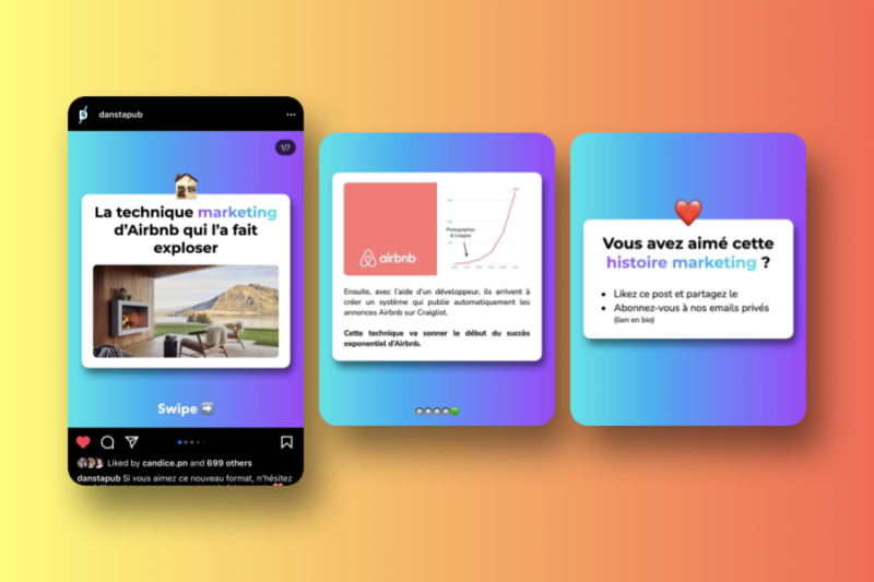 10 astuces pour créer des carrousels Instagram mémorables
