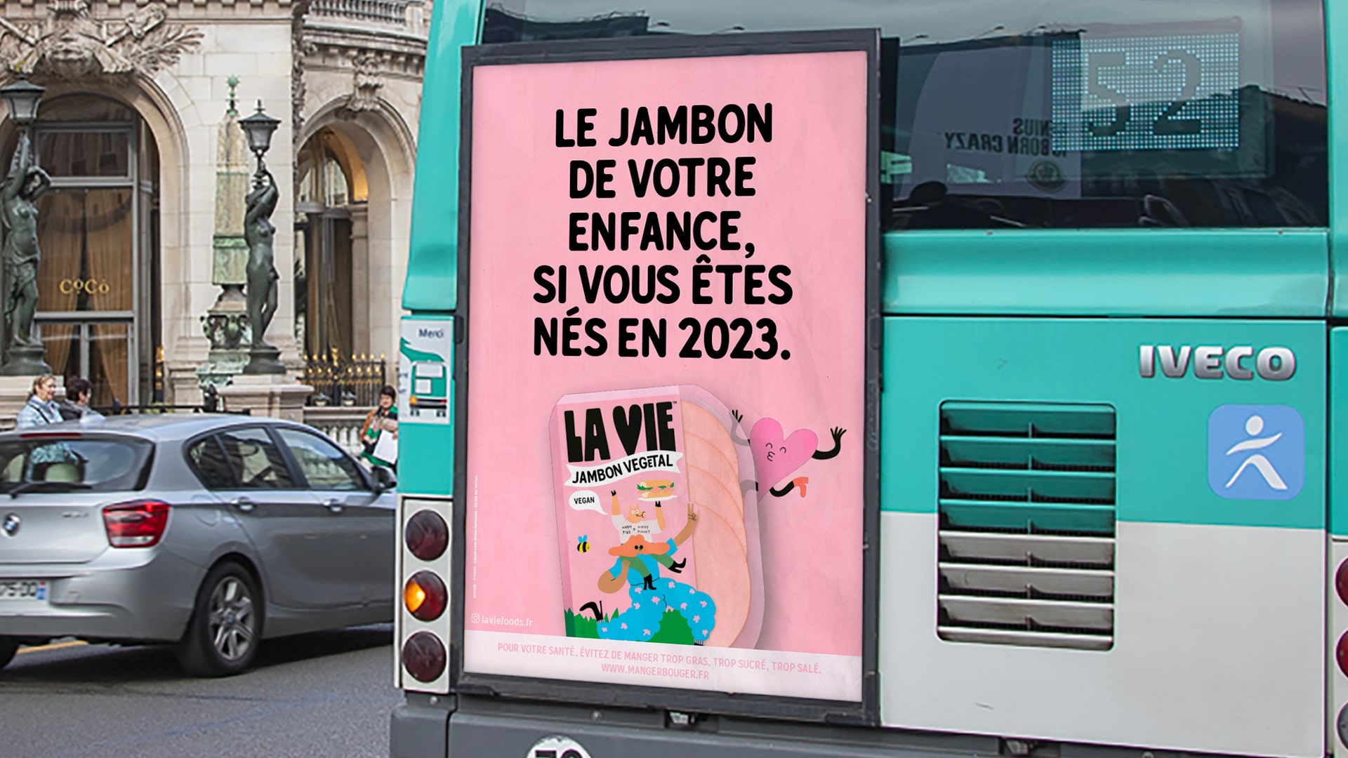 La Vie Lance Un Jambon V G Tal Avec Une Campagne Print Pleine D Humour