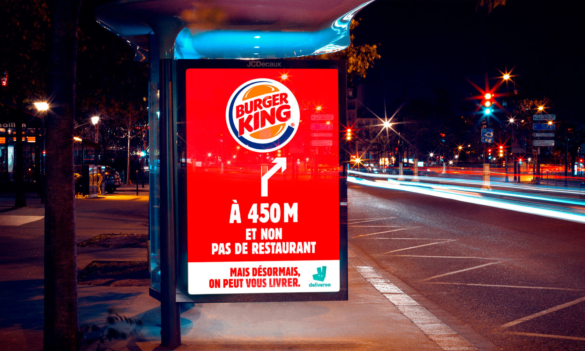 Burger King signale son absence dans une campagne d'affichage maline