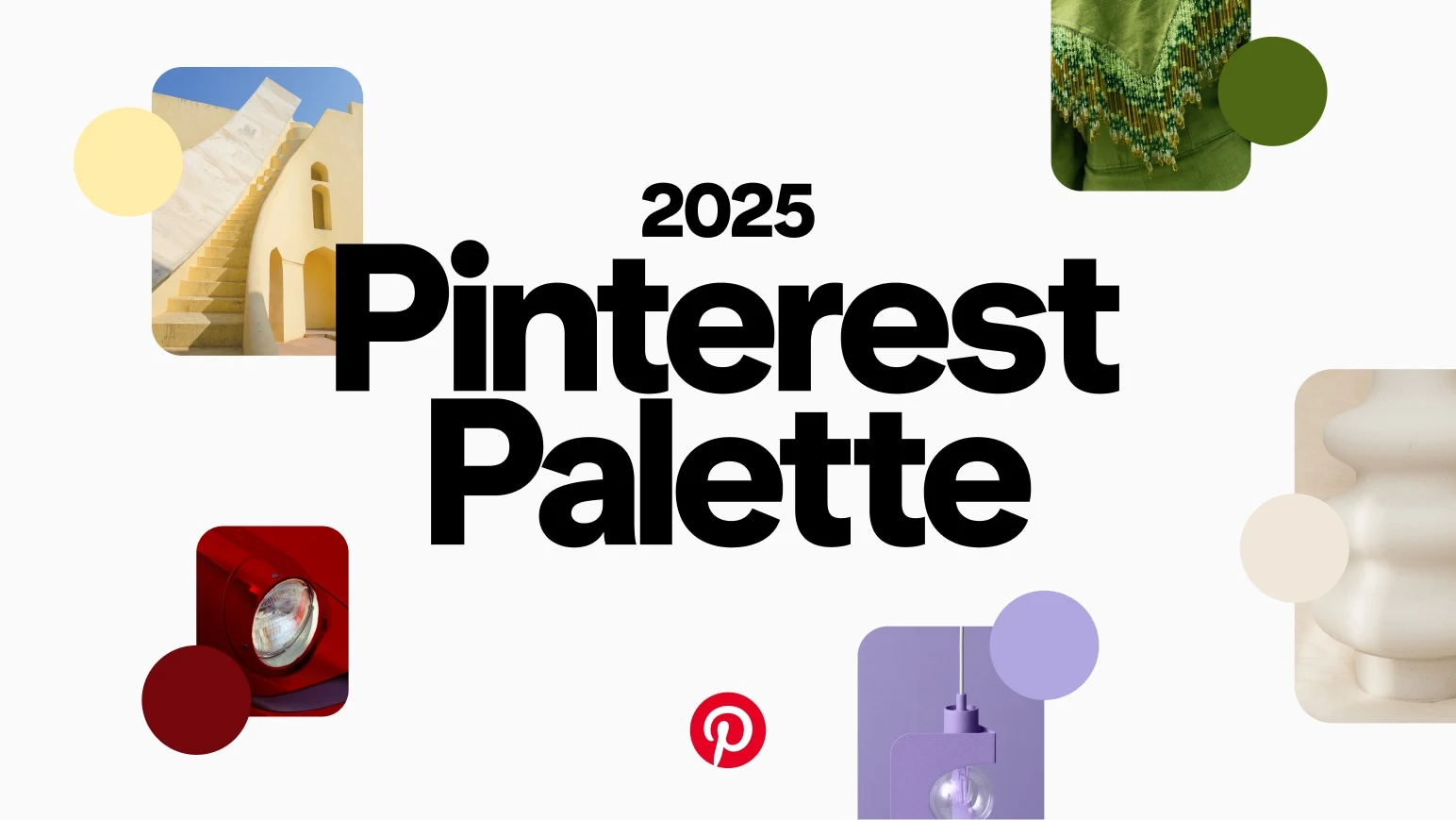 Pinterest dévoile sa palette de couleurs tendance pour 2025