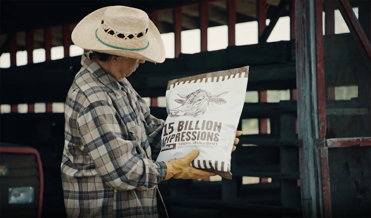 Le New York Advertising Awards crée des sacs de fumier à partir du bullshit des agences