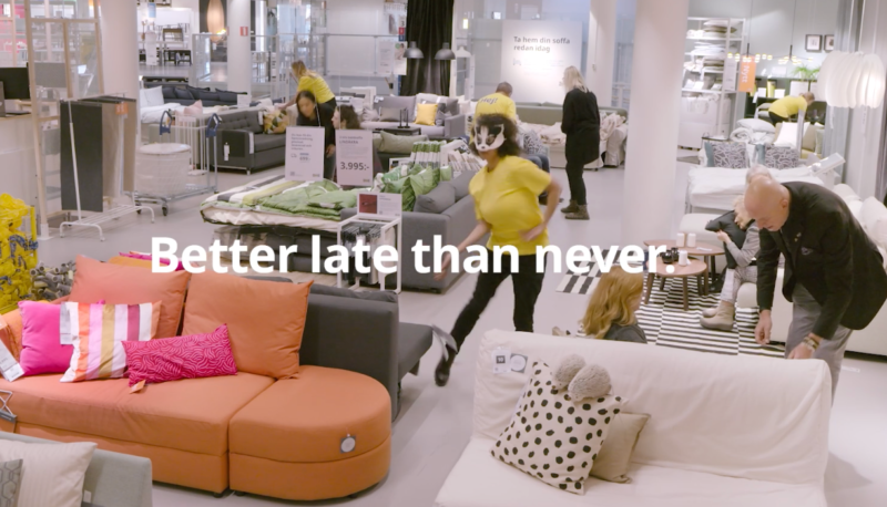 IKEA relance le Harlem Shake 12 ans après pour présenter ses nouveautés